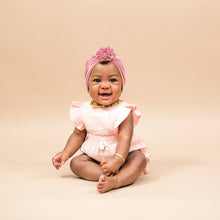 Load image into Gallery viewer, Dusty Pink Rose Turban