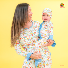 Load image into Gallery viewer, Nostalgic Rainbow Brite Mommy and Me Bamboo Pajamas