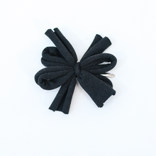 Load image into Gallery viewer, Black Clip Bow