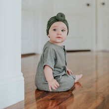 Load image into Gallery viewer, Olive Green Knot Turban