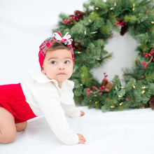 Load image into Gallery viewer, Holly Bow Turban