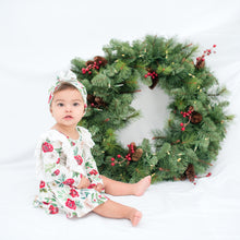 Load image into Gallery viewer, Mistletoe Bow Turban