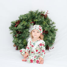 Load image into Gallery viewer, Mistletoe Bow Turban