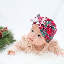Load image into Gallery viewer, Holly Bow Turban