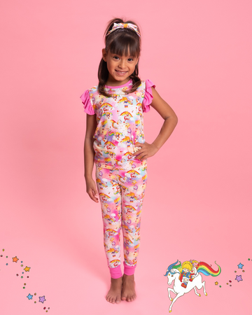 Rainbow Brite™ Two Piece Jogger PJ – Sweet Peas Co