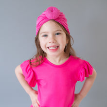 Load image into Gallery viewer, Hot Pink Knot Turban