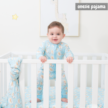Load image into Gallery viewer, Precious Moments™ Blue One Piece PJ