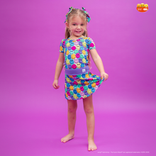 Load image into Gallery viewer, emoji™ Happy Tennis Skirt Set