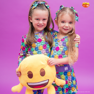 emoji™ Happy 2pc Bow Set