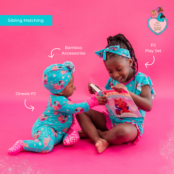 Afro Unicorn™ One Piece Pajama – Sweet Peas Co
