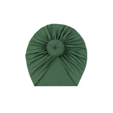 Load image into Gallery viewer, Olive Green Knot Turban