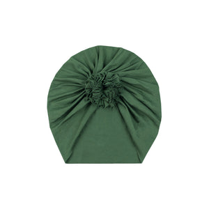 Olive Green Rose Turban