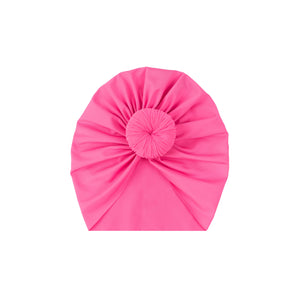 Hot Pink Knot Turban