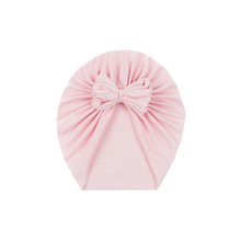 Load image into Gallery viewer, Soft Pink Bow Turban