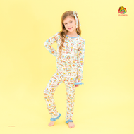 Nostalgic Rainbow Brite x Sweet Peas 
Bamboo Long Sleeve Two Piece Pajamas