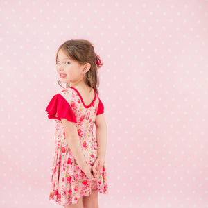 Strawberry Shortcake™ Cap Sleeve Twirl Dress