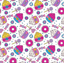 Load image into Gallery viewer, Cupcake Two Piece Pajama