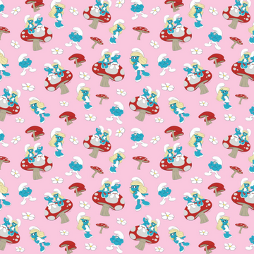 Smurfs Cap Sleeve Twirl Dress 12-18 Months