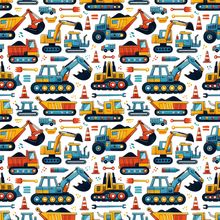 Load image into Gallery viewer, Tractors Two Piece Pajama