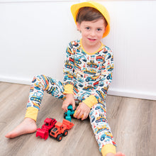 Load image into Gallery viewer, Tractors Two Piece Pajama
