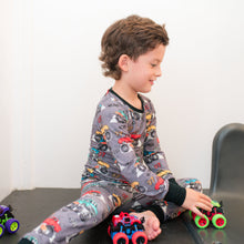 Load image into Gallery viewer, Trucks Two Piece Pajama