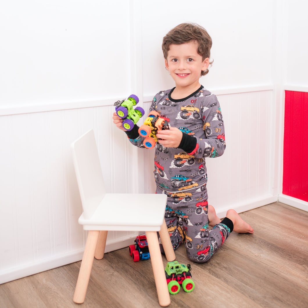 Trucks Two Piece Pajama