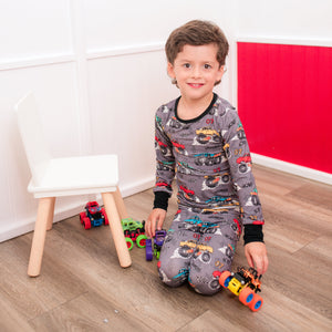 Trucks Two Piece Pajama