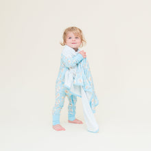 Load image into Gallery viewer, Precious Moments™ Blue Swaddle Beanie Set