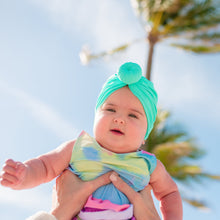 Load image into Gallery viewer, Blue Lagoon Knot Turban