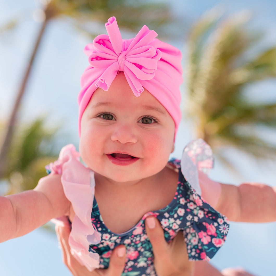 Strawberry Lemonade Bow Turban