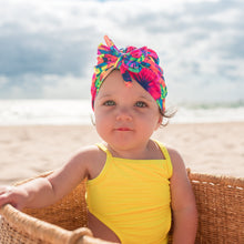 Load image into Gallery viewer, Tropical Breeze Bow Turban