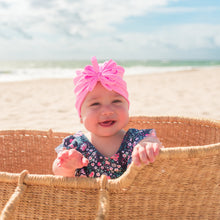 Load image into Gallery viewer, Strawberry Lemonade Bow Turban