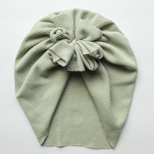 Load image into Gallery viewer, Sage Bow Turban
