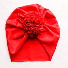Load image into Gallery viewer, Tinsel Rose Turban