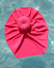 Load image into Gallery viewer, Bubblegum Swim Knot Turban
