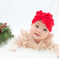 Tinsel Bow Turban