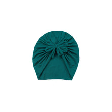 Load image into Gallery viewer, Emerald Bow Turban