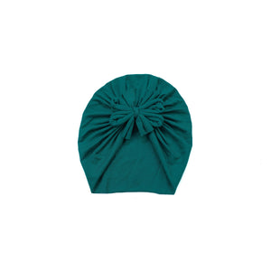 Emerald Bow Turban